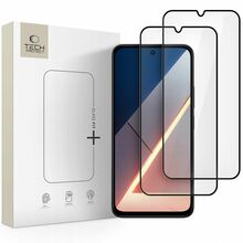 Karastatud kaitseklaas Tech-Protect Glass Fit+, Xiaomi Poco M7, 2tk, must
