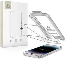 Kaitseklaas Tech-Protect Quick Set+, Apple iPhone 14 Pro, must, 2 tk