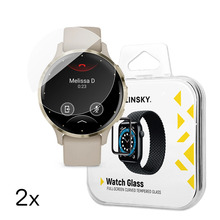 Karastatud kaitseklaas Wozinsky Full Glue, Garmin Venu 3S, 41mm, 2 tk