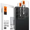 Kaamera kaitse Spigen Optik.TR EZ Fit, Samsung Galaxy S23/S23 Plus, 2tk, must