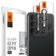 Kaamera kaitse Spigen Optik.TR EZ Fit, Samsung Galaxy S23/S23 Plus, 2tk, must