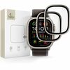 Karastatud klaas Tech-Protect Glass Ring 2-Pack, Apple Watch Ultra 49mm, hõbe ja must