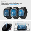 Hübriidklaas Spigen Elite Shield EZ Fit, Apple Watch 10, 42mm, 2tk, läbipaistev