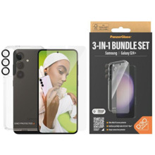 PanzerGlass 3in1 komplekt, Samsung Galaxy S24 Plus, läbipaistev, ümbris + ekraanikaitse + kaamera kaitse