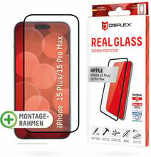 Ekraanikaitseklaas Displex Real 3D, Apple iPhone 15 Plus/15 Pro Max