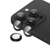 Kaamera objektiivi kaitseklaas Benks DR Sapphire, Apple iPhone 15 Pro/15 Pro Max, must, 3 tk
