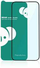 Kaitseklaas Reals Bear Super Hard Glass, Apple iPhone 12 Pro Max, must