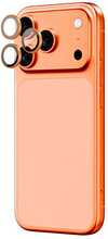 Objektiivi kaitseklaas AmazingThing Camera Glass Protector, Apple iPhone 17 Pro/Pro Max, oranž raam