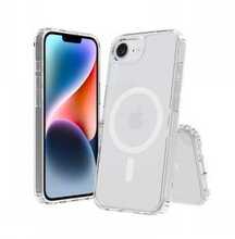 Telefoniümbris Screenor Bumper, iPhone 16E MagSafe, läbipaistev