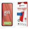 Ekraanikaitseklaas Real Glass + Case, DISPLEX, Samsung Galaxy A55 5G