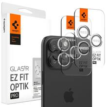 Kaamera kaitseklaas Spigen Glas.tR EZ Fit Optik Pro, iPhone 14 Pro/Pro Max, 15 Pro/Pro Max, 16 Pro/Pro Max, 2 tk