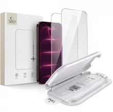 Kaitseklaas Tech-Protect OneTouch Set+ 2-Pack, Apple iPhone 17 Pro/18 Pro, läbipaistev