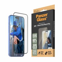 Ekraanikaitsekile PanzerGlass EyeCare, Apple iPhone 16 Plus, 6.7, Ultra Wide Fit