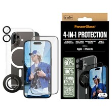 Ekraanikaitsekomplekt PanzerGlass 4-in-1, Apple iPhone 16, 6.1