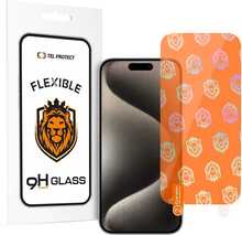 Kaitseklaas Hybrid Glass Best Flexible Hybrid, Apple iPhone 15 Plus/15 Pro Max