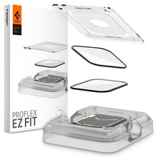 Kaitseklaas Spigen ProFlex EZ Fit, Apple Watch 7/8/9, 45mm, 2tk