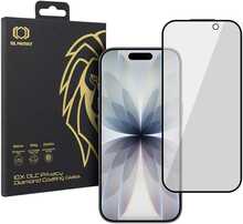 Kaitseklaas Tel Protect 10X Privacy DLC Diamond Coating, Apple iPhone 16 Pro/17