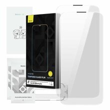 Karastatud klaas Baseus Corning, iPhone 13/13 Pro/14, sisseehitatud tolmufiltriga