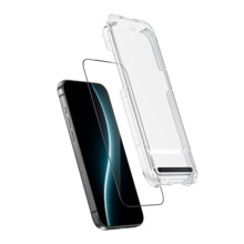 Karastatud kaitseklaas Benks Glass Warrior, Apple iPhone 17 Pro Max, must