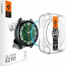 Kaitseklaas Spigen GLAS.tR EZ Fit, Samsung Galaxy Watch 6 Classic, 47 mm, 2 tk