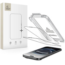 Kaitseklaas Tech-Protect Quick Set+, Apple iPhone 17 Air, 2tk, must