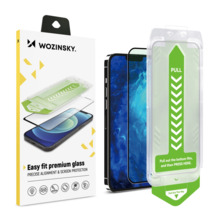 Kaitseklaas Wozinsky Premium Glass 9H, iPhone 14 Plus, must