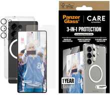 Kaitsekomplekt PanzerGlass CARE by Flagship 3in1, Samsung Galaxy S25 Ultra