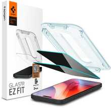 Kaitseklaas Spigen Glas.tR EZ Fit Privacy, iPhone 16 Pro, 2 tk