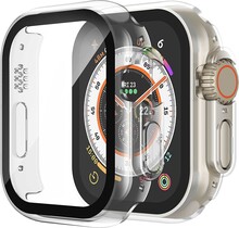 LCD kaitseklaas/ümbris Reach 360 degree cover, Apple Watch 40mm, läbipaistev