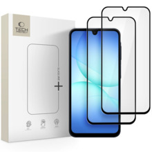Karastatud klaas TECH-PROTECT GLASS FIT+, Samsung Galaxy A16 4G/5G, A26 5G, A17 4G/5G, 2tk, must