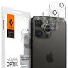 Kaamera kaitseklaas Spigen Optik.TR, Apple iPhone 14 Pro/Pro Max, 2 tk, läbipaistev