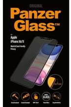 Ekraanikaitseklaas PanzerGlass P2665, Apple iPhone XR/11, Black, 9H