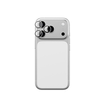 Kaamera kaitseklaas AmazingThing Sapphire hõbedase raamiga, Apple iPhone 17 Pro/Pro Max