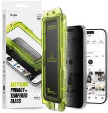 Privaatsusfilter Ringke Easy Slide 2-pack, Apple iPhone 17 Pro, must