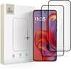 Kaitseklaas Tech-Protect Glass Fit+, Motorola Edge 50 Neo / 60 Neo, must, 2tk