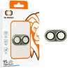 Kaamera kaitseklaas Tel Protect 95 proc. AR+AF Full Metal Camera Protector, Apple iPhone 17, roheline (camera island)