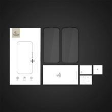 Kaitseklaas Tech-Protect Glass Fit+, Apple iPhone 16e/14/13 Pro/13, 2tk, must