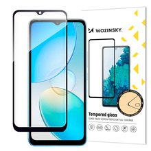 Karastatud klaas Wozinsky 9H, Infinix Hot 12i, must, case friendly