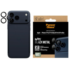 Kaamera objektiivi kaitse PanzerGlass Hoops Black, iPhone 16 Pro/16 Pro Max/17 Pro/17 Pro Max