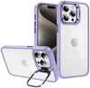 Telefoniümbris Tel Protect Kickstand light violetne + kaamera kaitseklaas, Apple iPhone 13 Pro Max