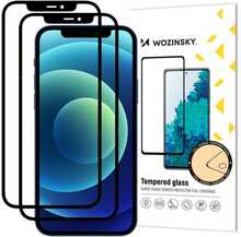 Kaitseklaas Wozinsky, iPhone 12 Pro/12, must, 2tk