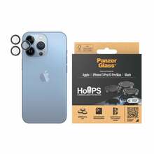Kaamera objektiivi kaitse PanzerGlass Hoops, iPhone 13 Pro/Pro Max, must