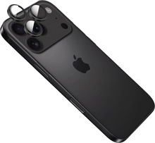 Kaamera kaitseklaas Fixed Apple iPhone 17 Pro/Pro Max, must, FIXGC2-1602-BK