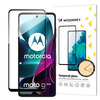 Kaitseklaas Wozinsky Full Glue, Motorola Moto G200 5G, 9H, must raam