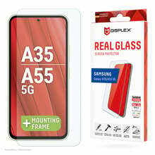 Ekraanikaitseklaas Displex Real 2D, Samsung Galaxy A35/A55 5G