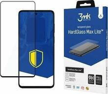 Ekraanikaitseklaas 3MK HardGlass Max Lite, Motorola Moto G42, must