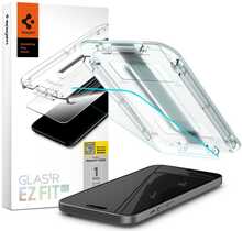 Ekraanikaitseklaas Spigen GLAS.TR EZ FIT, läbipaistev, iPhone 15/16