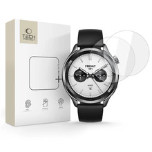 Kaitseklaas Tech-Protect Glass Fit+, Xiaomi Watch S4, läbipaistev, 2 tk