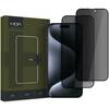 Kaitseklaas Hofi Anti Spy Glass Pro+, Apple iPhone 16, 2 tk