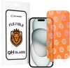 Kaitseklaas Hybrid Glass Best Flexible Hybrid, Apple iPhone 15/15 Pro